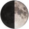 Lună Gibosă în Descreștere